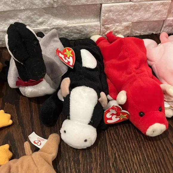 Farm Animal Beanie Baby Collection - Picture 3 of 5